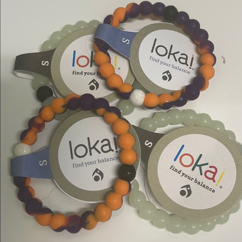Halloween set of 4 Lokai bracelets